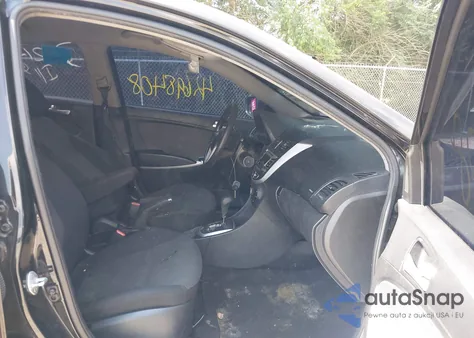 2014 Hyundai Accent Gs из США, поврежденный, VIN KMHCT5AE1EU165997